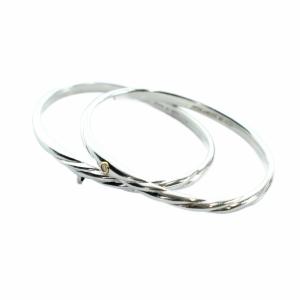 バングル アクセサリー ブレスレット Silver925 GFR シルバー色 GY11 /MQ