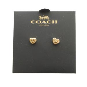 ピアス ハート アクセサリー 両耳用 ロゴ ゴールド色 GY18 /MQ