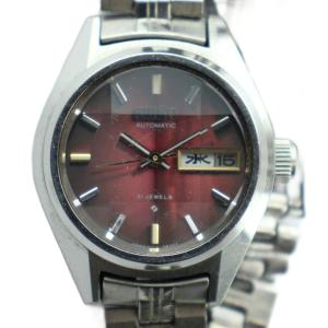 2706-0320 腕時計 ウォッチ 自動巻き 21石  9面カットガラス デイデイト カレンダー付き