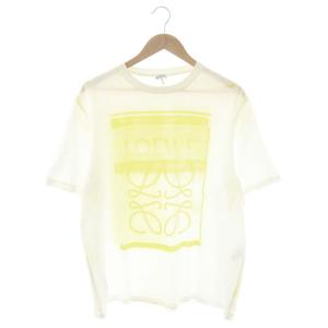 アナグラム フォトコピーTシャツ M イエロー ホワイト