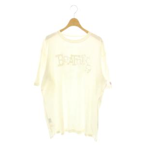 Tシャツ L 白 ホワイト 半袖 クルーネック ロゴプリント スカルプリント /AZ GY17