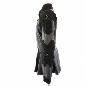 Emilio Pucci レザージャケット 42 ブラック