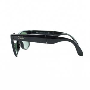 Ray-Ban RB4105 サングラス 眼鏡 めがね ロゴ 折りたたみ 5022 黒 ブラック GY18 /MQ