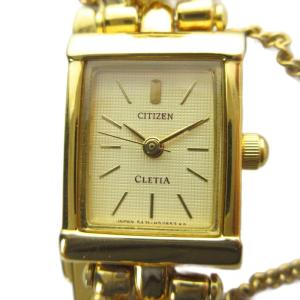 CLETIA 5431-H29671 腕時計 ウォッチ クォーツ ロゴ スクエア ゴールド色 GY18