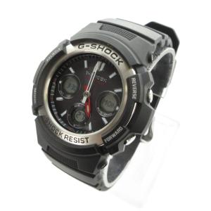 CASIO G-SHOCK AWG-M100 腕時計 ウォッチ タフソーラー ロゴ アナデジ 黒 ブラック GY18 /MQ