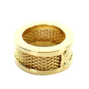 指輪 リング アクセサリー ロゴ 12号 ゴールド色 GY11 /MQ