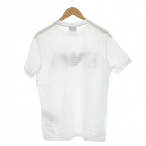 EMPORIO ARMANI Tシャツ S 白 ホワイト ロゴ 半袖 /GP GY18