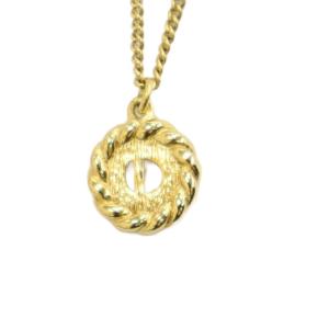 Christian Dior ネックレス アクセサリー ペンダント CD ロゴ GY18 /MQ OH