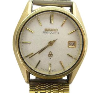 ジャンク品 KING QUARTZ 4822-8000 腕時計 デイト カレンダー付き