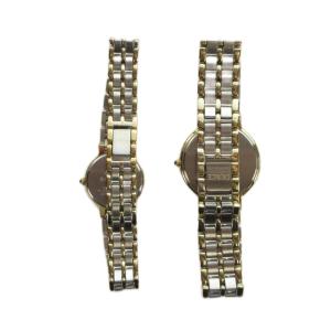 SEIKO DOLCE 8J41-6090 4N21-0430 腕時計 ペアウォッチ クォーツ シルバーカラー