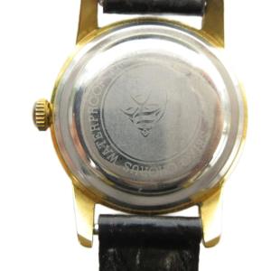 SEIKO CHORUS コーラス 腕時計 手巻き レザーベルト 21石 ゴールドカラー