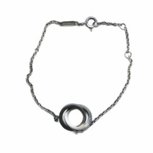 TIFFANY&Co. インターロッキング サークル チェーン ブレスレット Silver925