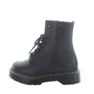 42726001 1460 ZIP BEX 8ホール ショートブーツ ロゴ レザー UK3 22cm 黒