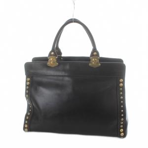 miumiu ハンドバッグ スタッズ ブラウン
