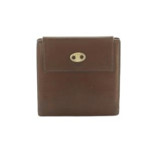二つ折り財布 小銭入れ 茶  /MI OH GY18