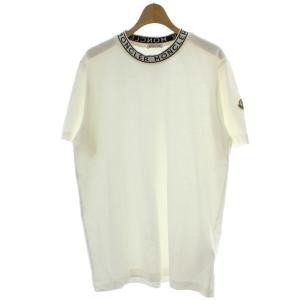 NECK TEXT T Tシャツ L ホワイト I10918C00012