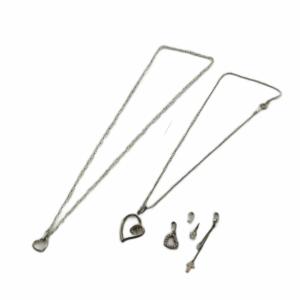 ネックレス アクセサリー チャーム トップ Silver925 ハート シルバー色 GY18 /MQ