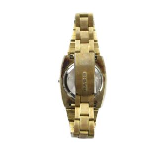 CASIO ジャンク品 06-504 CASIOTRON 腕時計 ウォッチ クォーツ デジタル ロゴ ゴールド色 GY18