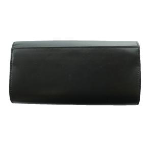 CELINE トリオンフ 二つ折り長財布 レザー 黒 ブラック /SS OS OH GY11