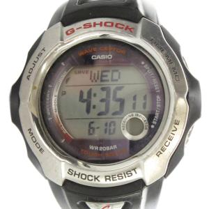 GW-700J 腕時計 ウォッチ クォーツ デジタル ロゴ 黒 ブラック シルバー色 GY11 /MQ