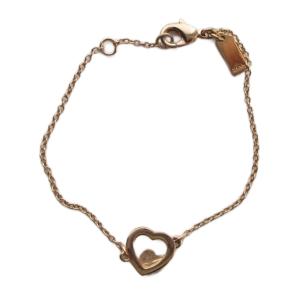 COACH ブレスレット アクセサリー ハート ラインストーン  ピンクゴールド色 GY18 /MQ