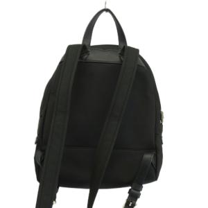 kate spade new york リュックサック バックパック デイパック ナイロン レザー ロゴ シルバー金具 黒 ブラック /XZ GY18