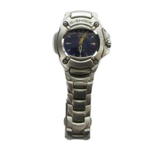 CASIO G-SHOCK MTG-120 腕時計 ウォッチ クォーツ カレンダー付き 青文字盤 カレンダー付き シルバー色 GY11