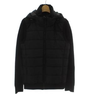 パーカー 上着 M 黒 ブラック 長袖 フード付き 中綿入り 51N06-816-09 /GG GY18