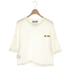 Tシャツ 半袖 ラバーロゴ  ドローコード コットン 白 /NR GY17