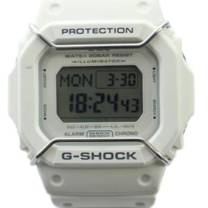 腕時計 DW-D5600P-7JF ウォッチ クォーツ デジタル カレンダー付き 白 ホワイト GY18