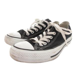 CONVERSE ALL STAR スニーカー シューズ ローカット 25cm 黒 ブラック M9166 /FF GY17