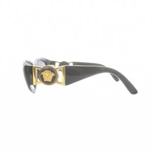 GIANNI VERSACE MOD 424/M サングラス 眼鏡 めがね ロゴ フルリム メデューサ 黒 ブラック GY18 /MQ