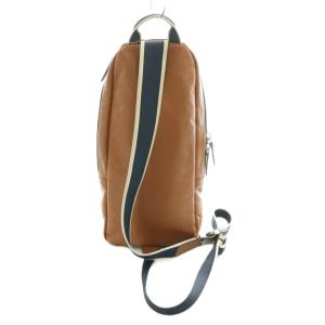 COACH ヘリテージウェブスリングパック ボディ レザー 茶 ブラウン F70811 /SS OS GY18