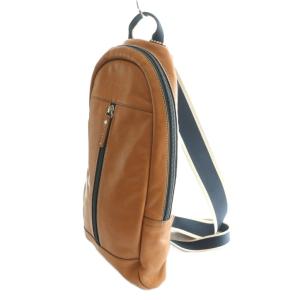 COACH ヘリテージウェブスリングパック ボディ レザー 茶 ブラウン F70811 /SS OS GY18