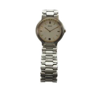 SEIKO 9539-6010 プレサージュ 腕時計 ウォッチ クォーツ カレンダー付き シルバー色 GY11 /MQ