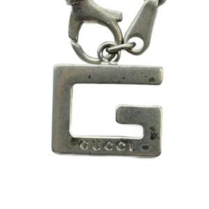 ネックレス アクセサリー ペンダント ロゴ シルバー色 GY11 /MQ OH