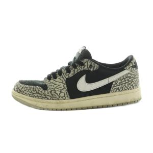 Air Jordan 1 Retro Low OG Black Cement スニーカー US9