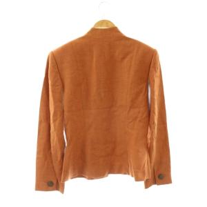 YVES SAINT LAURENT セットアップ ジャケット スカート タイト 膝丈 L M ライトブラウン /HK GY40