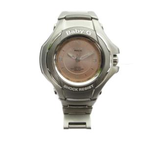 CASIO Baby-G 腕時計 ウォッチ クォーツ STG-100 ピンク文字盤 シルバー色 GY18 /MQ