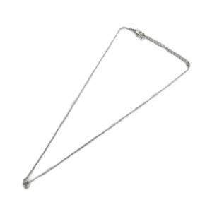 SWAROVSKI ネックレス アクセサリー ペンダント ラインストーン ロゴ シルバー色 GY18 /MQ