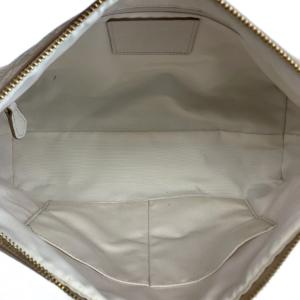 COACH ハンドバッグ ショルダー 2WAY PVC レザー シグネチャー ロゴ ベージュ F34899 /XZ
