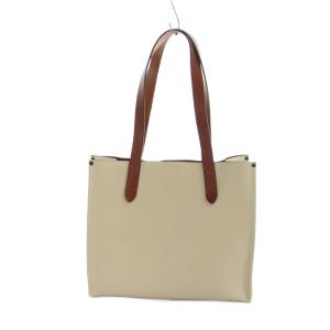 COACH CH757 トートバッグ 型押しロゴ ブラウン ベージュ