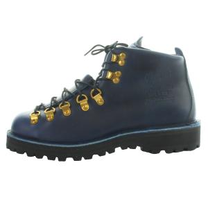 MOUNTAIN LIGHT ブーツ トレッキング レザー US7 ブルー 30880