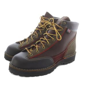 Danner LIGHT COLORATIONブーツ レザー 切替 US8.5 ブラウン
