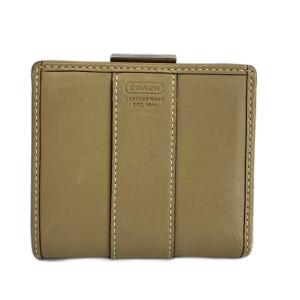 COACH Chloe フェラガモ財布 まとめ売り 財布 二つ折り ミニ がま口 レザー ロゴ 型押し 茶色 ブラウン /XZ