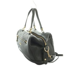 COACH 2WAY ショルダーバッグ ハンドバッグ レザー 濃紺 24769 /MI GY18