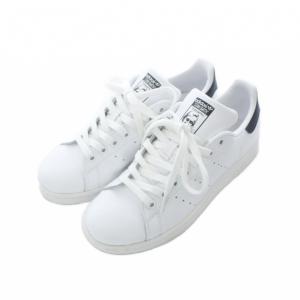 adidas STAN SMITH スタンスミス スニーカー 24cm 白 ホワイト ローカット ロゴ パンチング加工