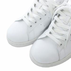 adidas STAN SMITH スタンスミス スニーカー 24cm 白 ホワイト ローカット ロゴ パンチング加工