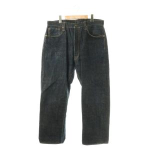 Star Jeans 065 デニム ジーンズ ボタンフライ 赤耳 セルビッチ W38 インディゴ /CX