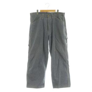 Star Denim 755 ウォバッシュストライプ ワークパンツ ペインターパンツ ワイド ボタンフライ